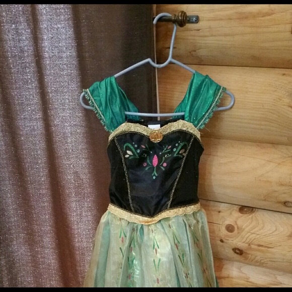Authentic Disney Ana costume SZ 7/8 - Picture 2 of 4
